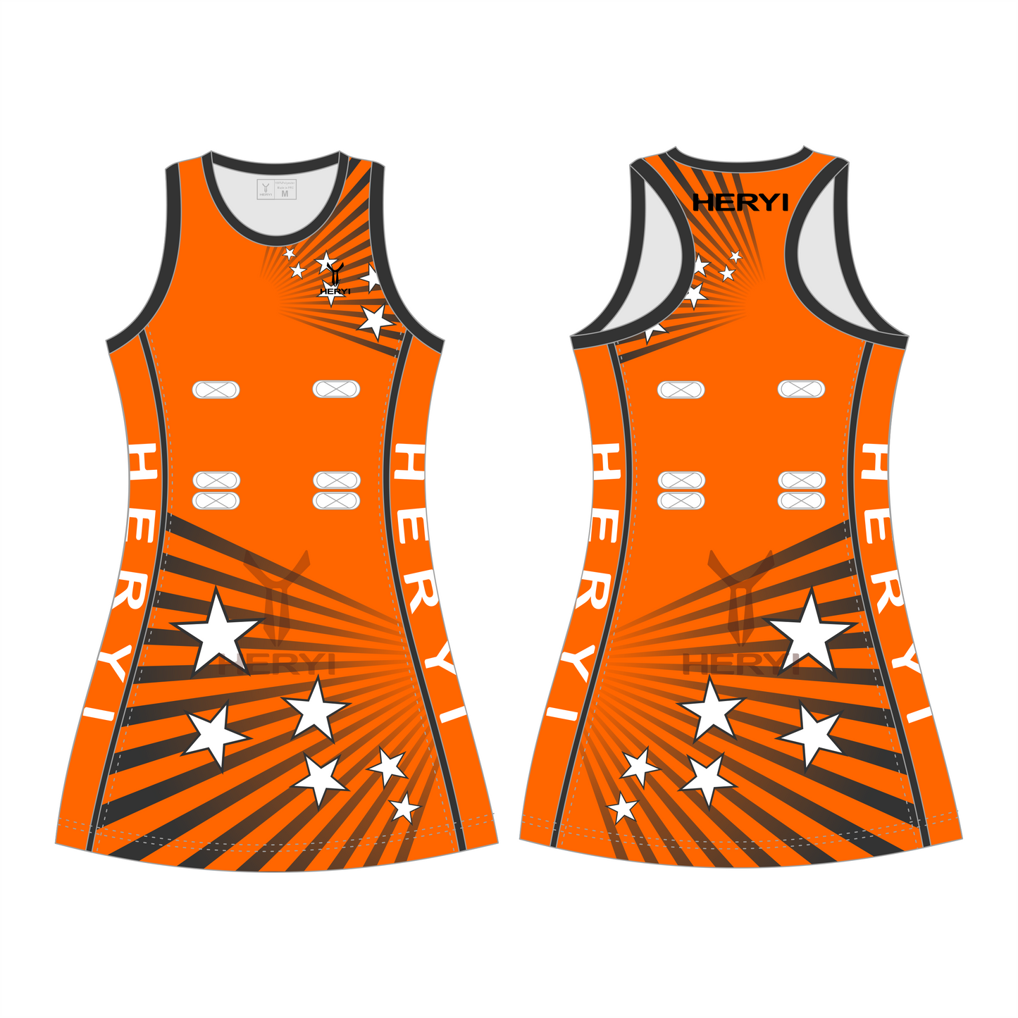 Custom netball jersey netball dress