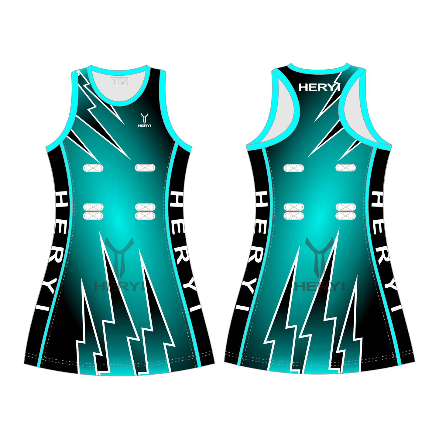 Custom netball jersey netball dress