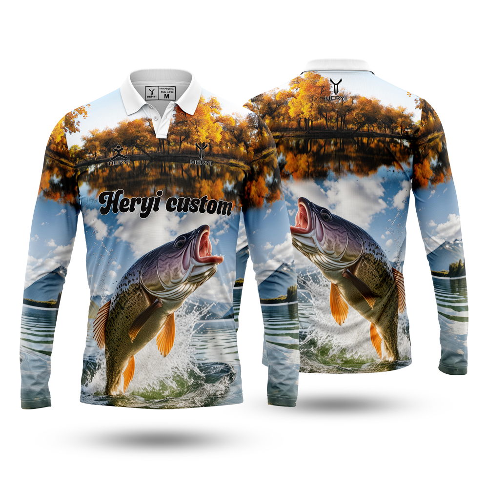 Sublimation fishing shirts