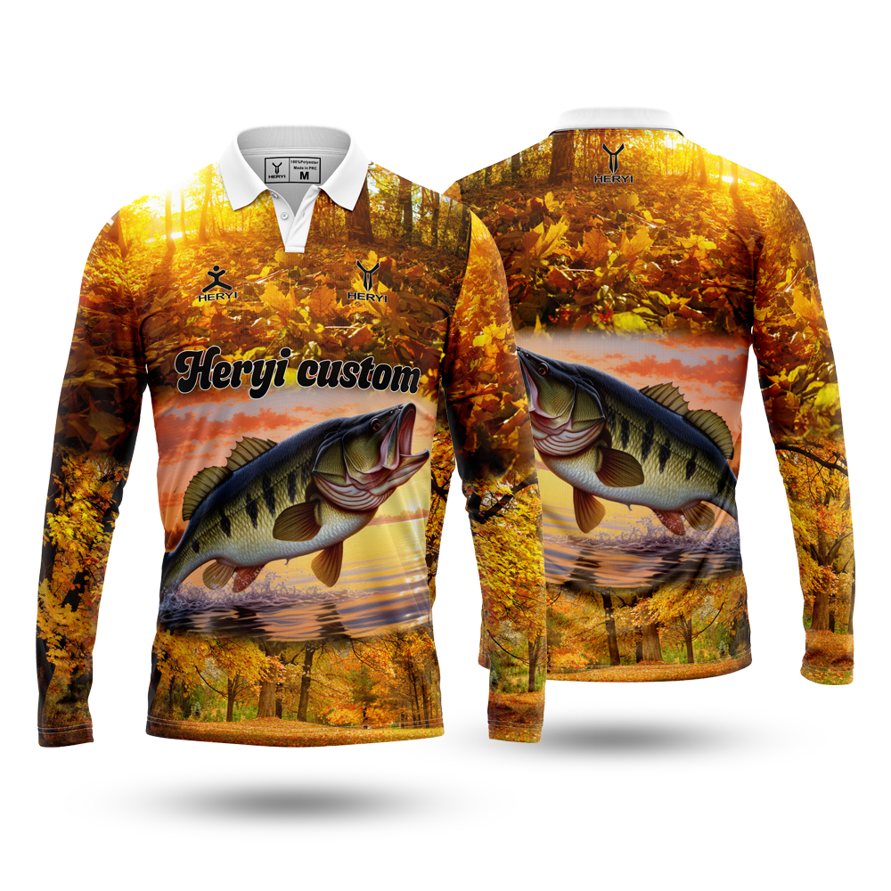 Sublimation fishing shirts