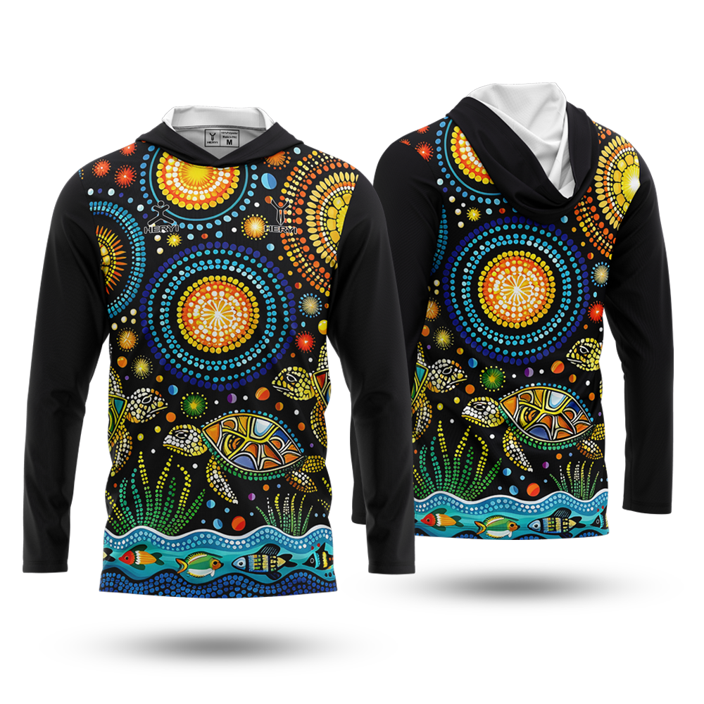 Custom Aboriginal Fishing Shirt