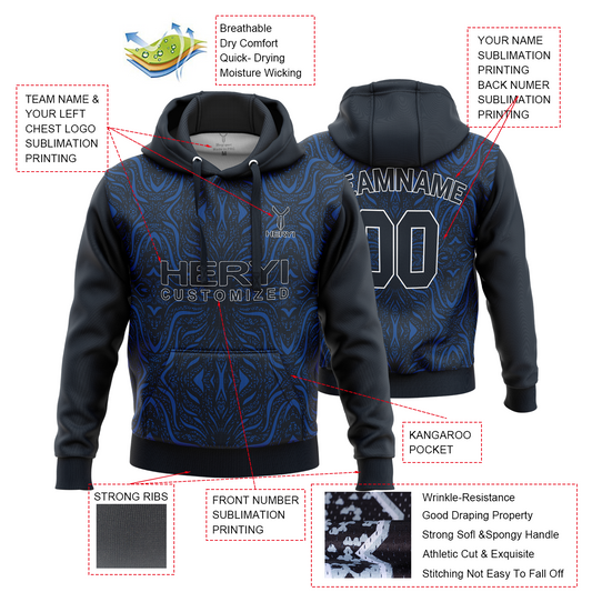 Custom Design Hoodies For Sublimation Printing H103-27