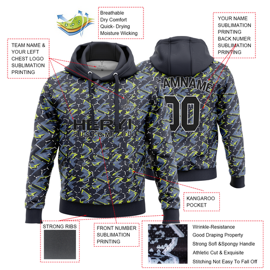 Custom High Quality Polyester Fleece Hoodies H103-29