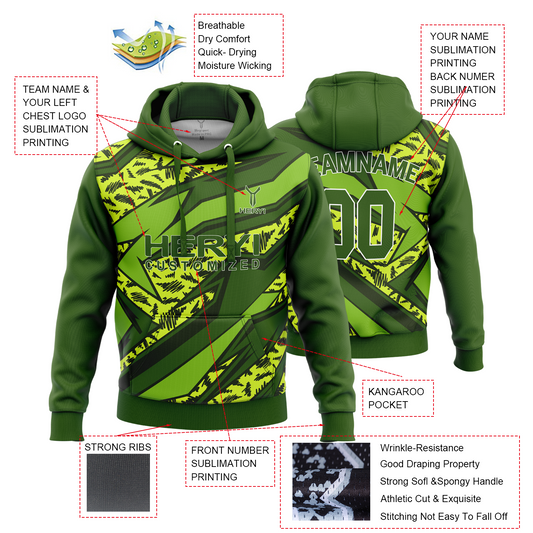Custom High Quality Polyester Hoodies H103-30