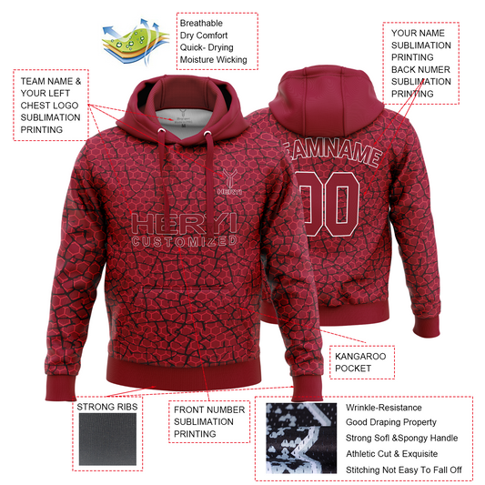 Custom Design Sublimation Hoodie Manufacturers H103-31
