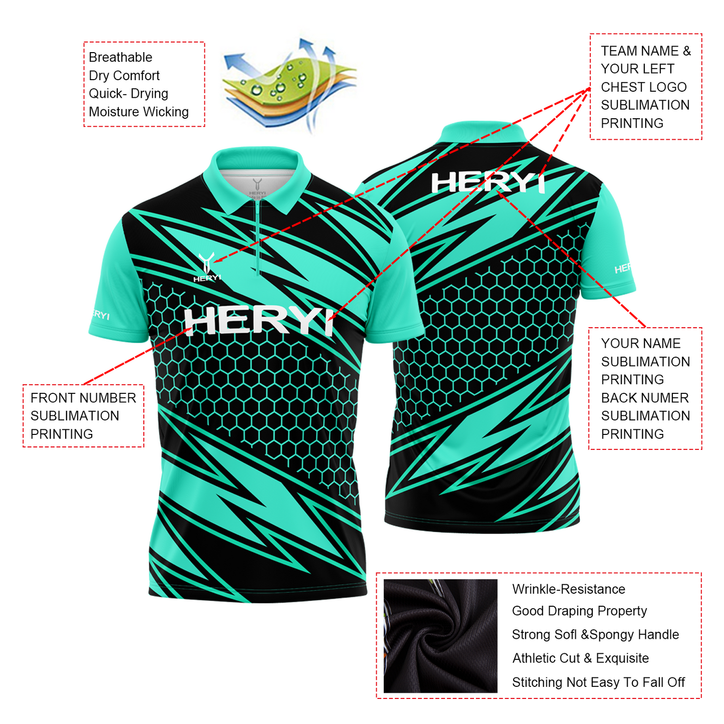 Custom Darts Shirts With Pocket Design 3D Sublimation Print Darts Polo Shirt