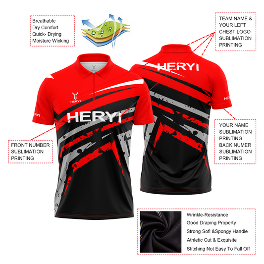 Sublimated Custom Polo Shirts