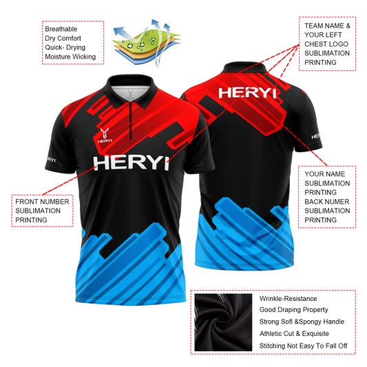 Sublimated Custom Polo Shirts P001