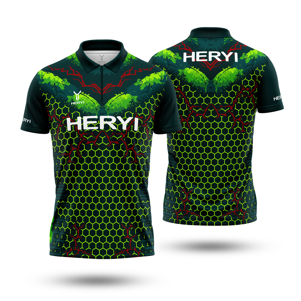 Custom Polynesian Polo Cricket Uniform & Golf Polo Shirt Set Team Sportswear Printing Dart Shirt