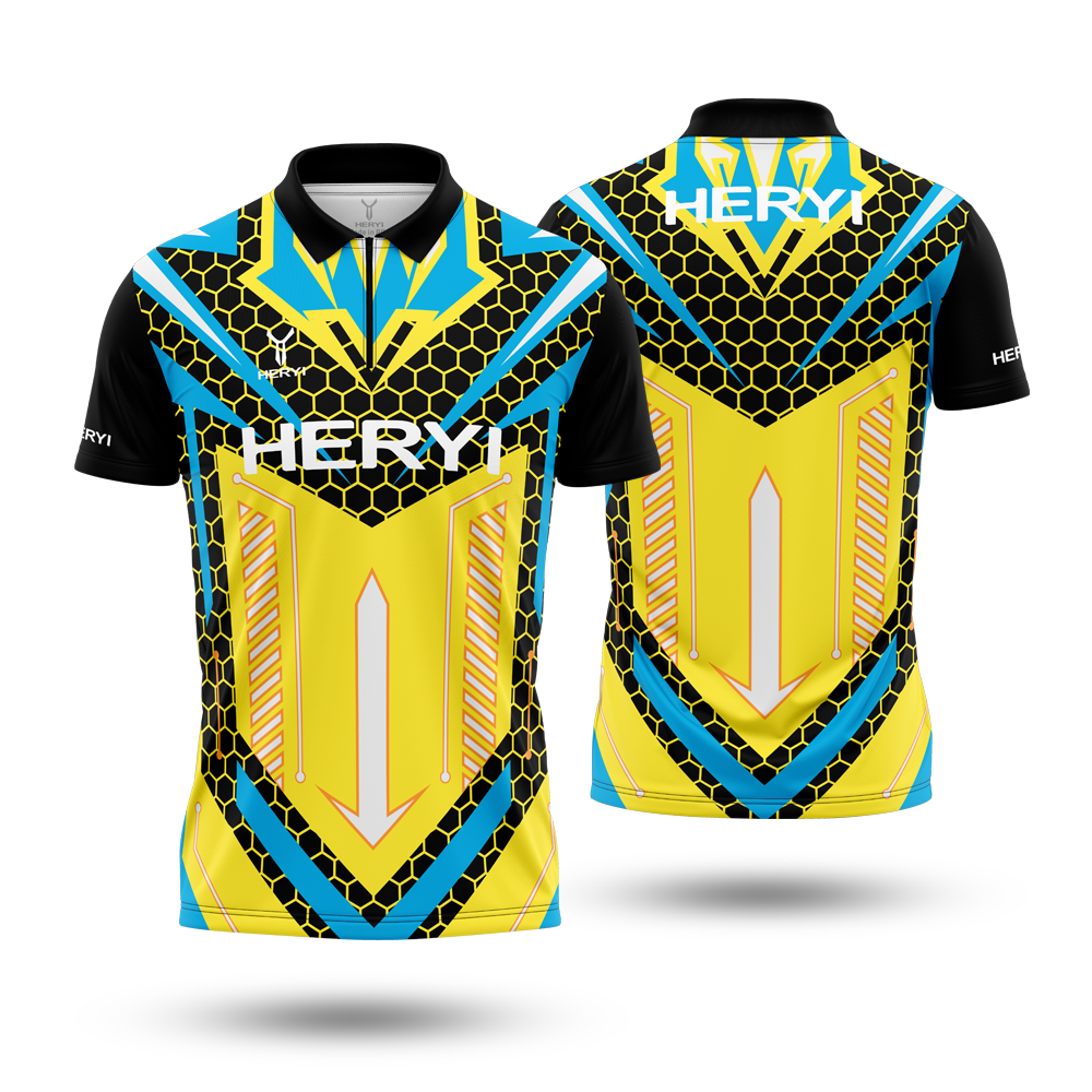 Custom Polynesian Polo Cricket Uniform & Golf Polo Shirt Set Team Sportswear Printing Dart Shirt