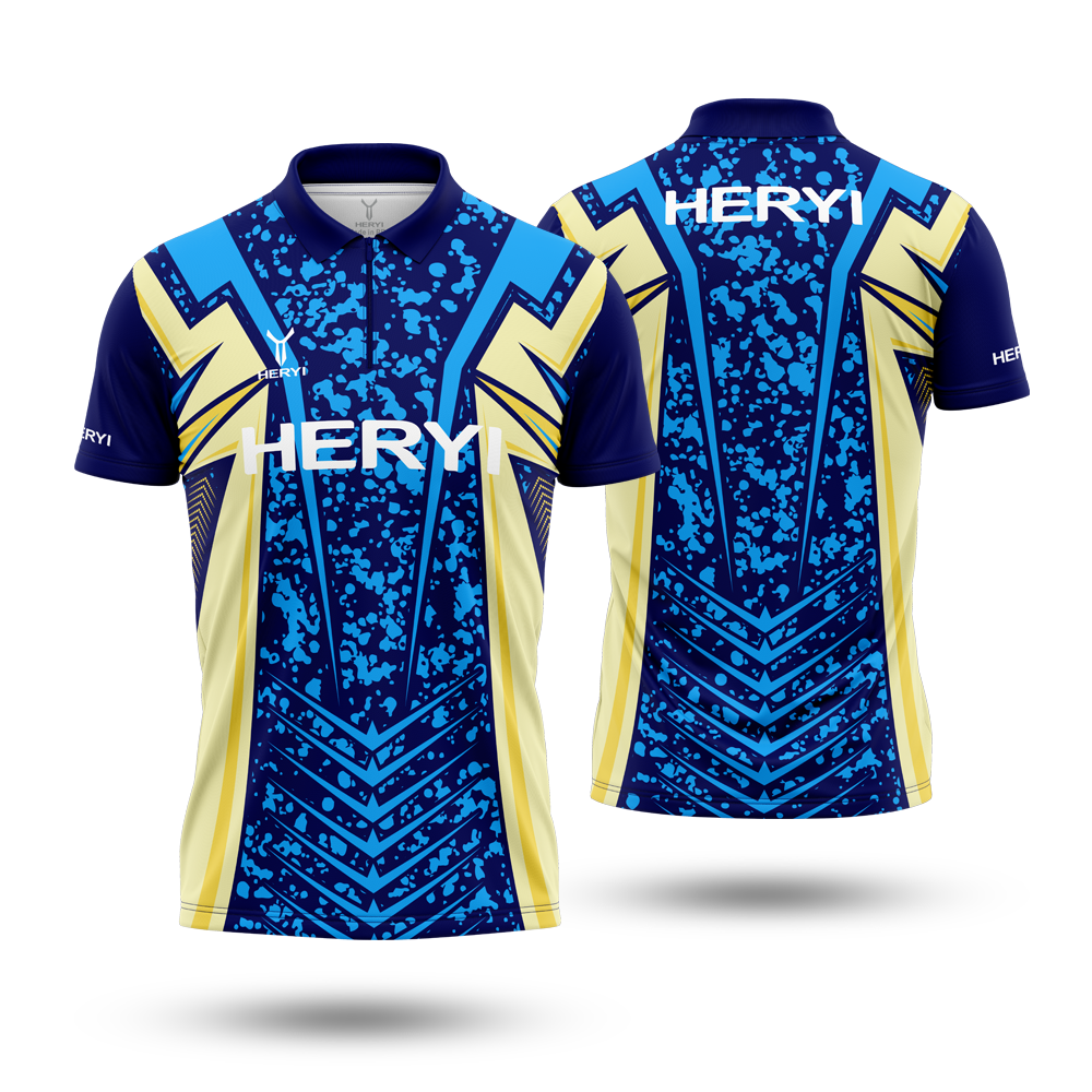 Wholesale Sublimation Dart Jersey Polo Shirt