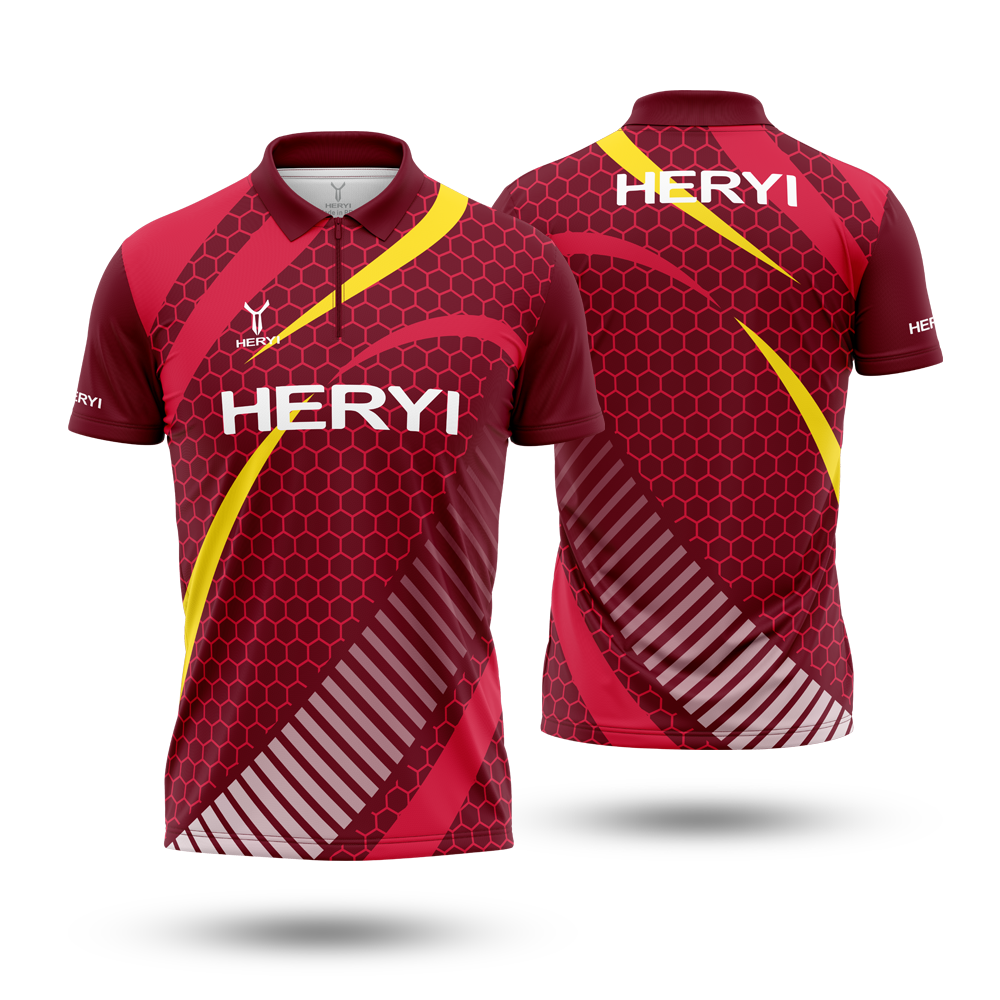 Wholesale Sublimation Dart Jersey Polo Shirt