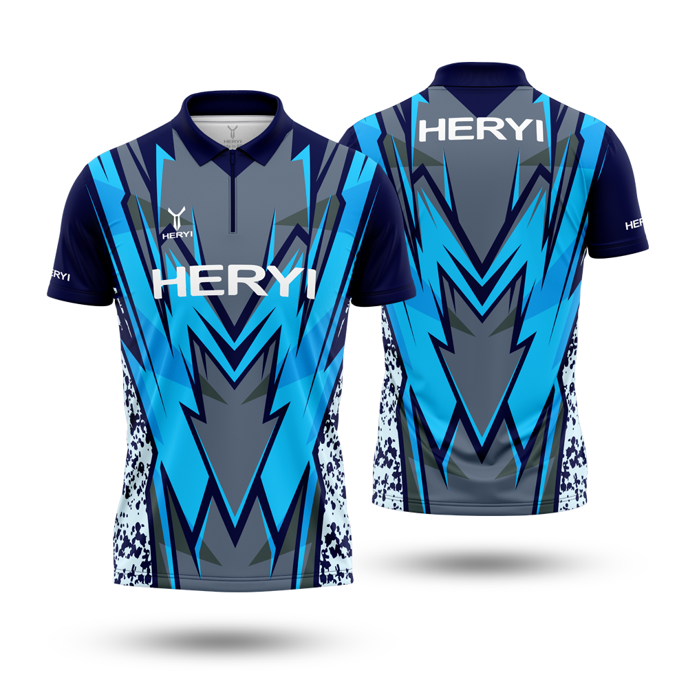 Wholesale Sublimation Dart Jersey Polo Shirt