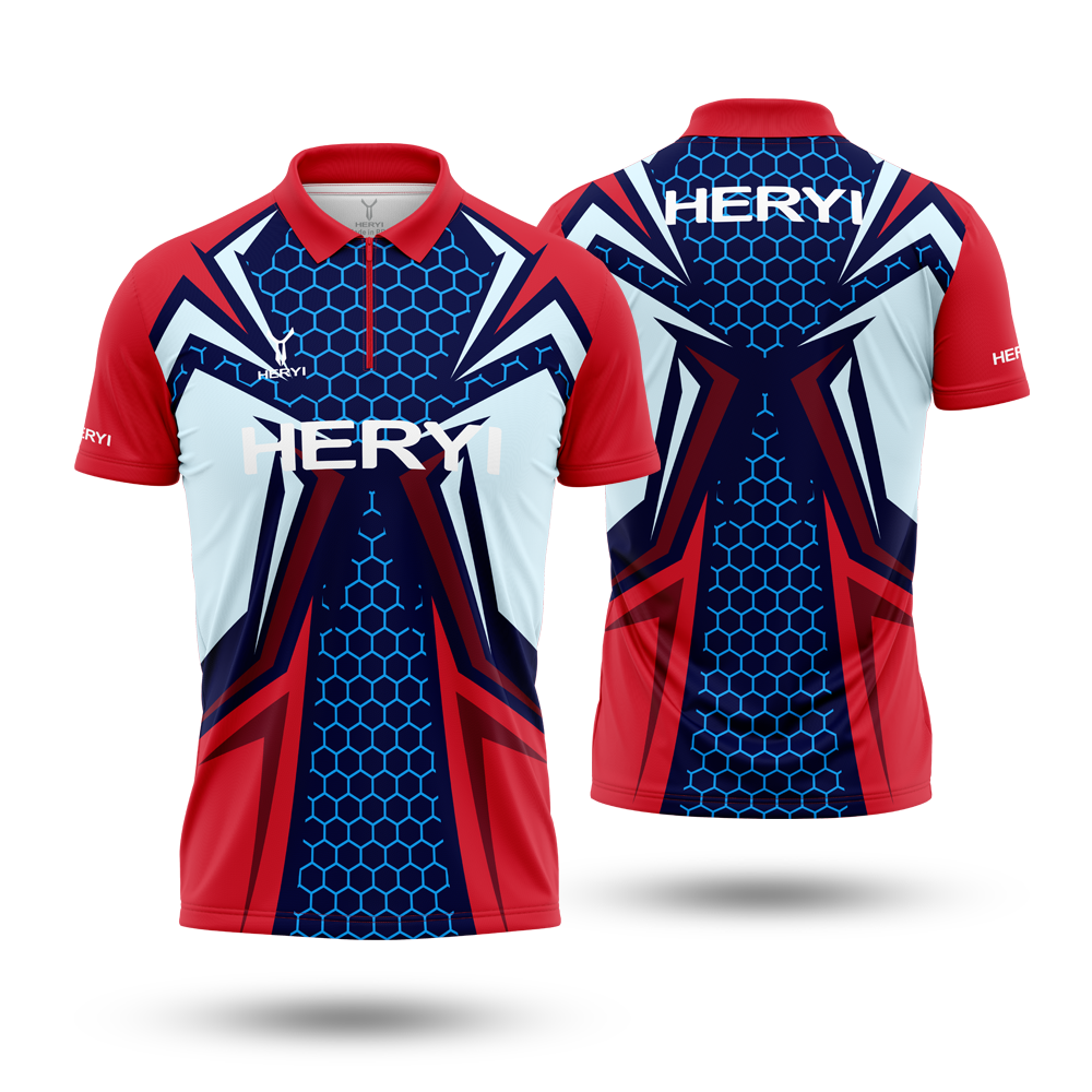 Custom Darts Shirts With Pocket Design 3D Sublimation Print Darts Polo Shirt
