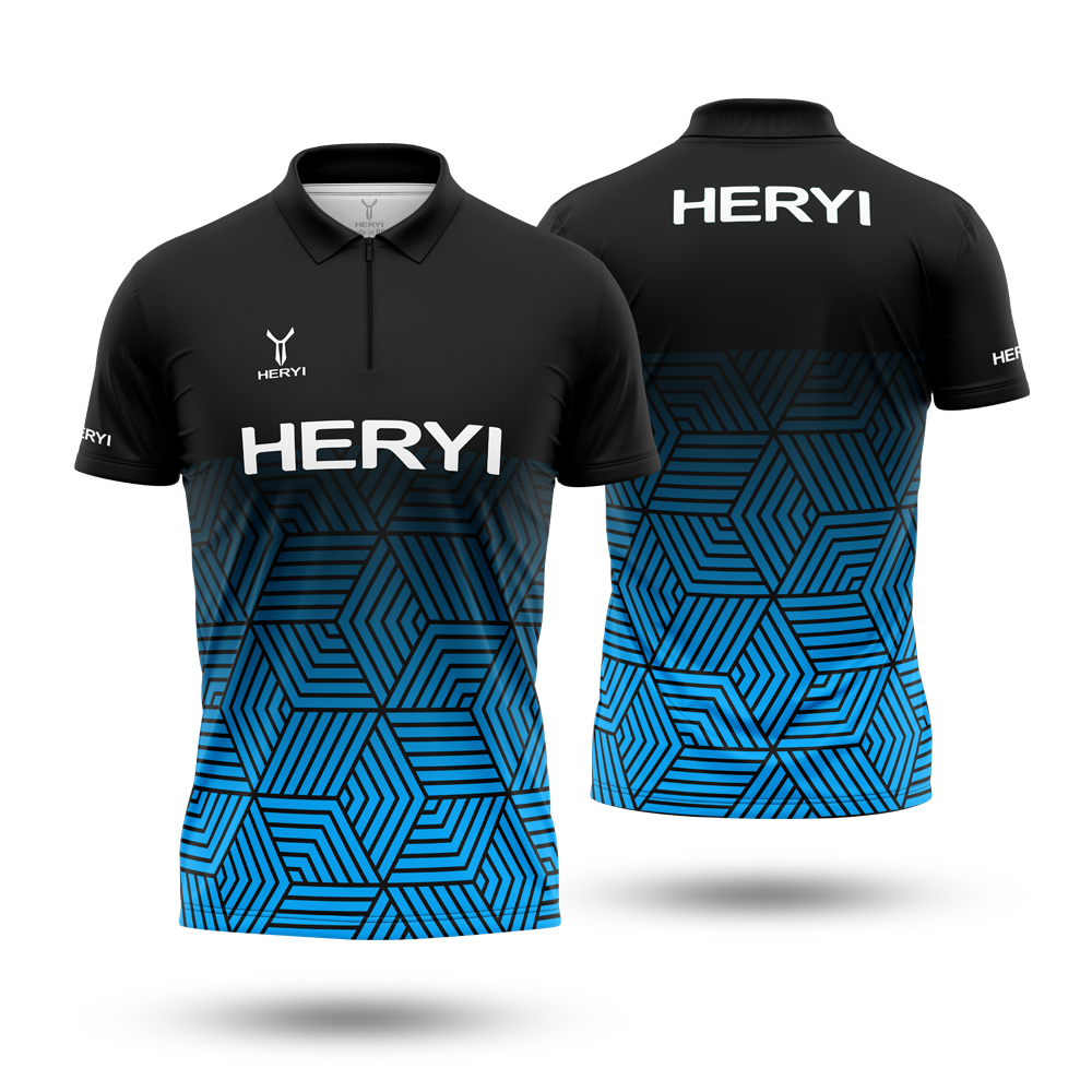 Full Sublimation Wholesale Breathable Quick Dry Polyester Darts Jersey