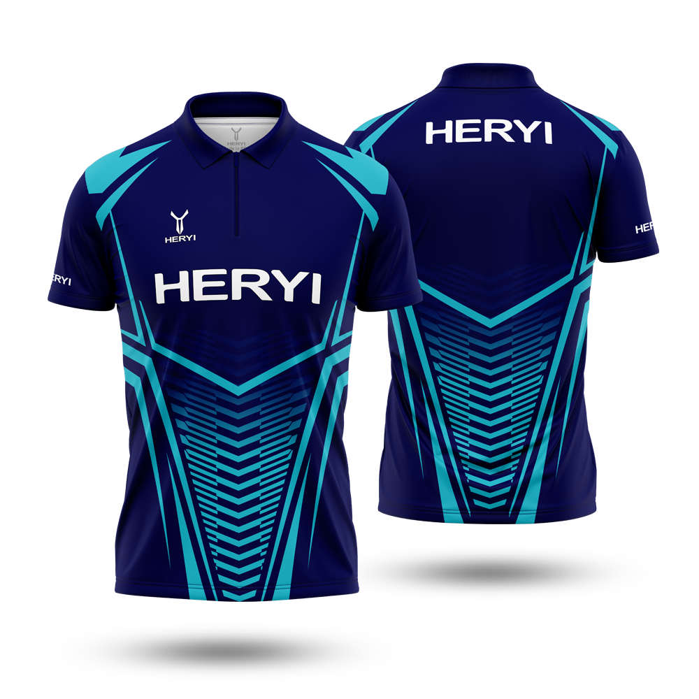 Custom zipper Polo Darts Jersey Darts Shirt