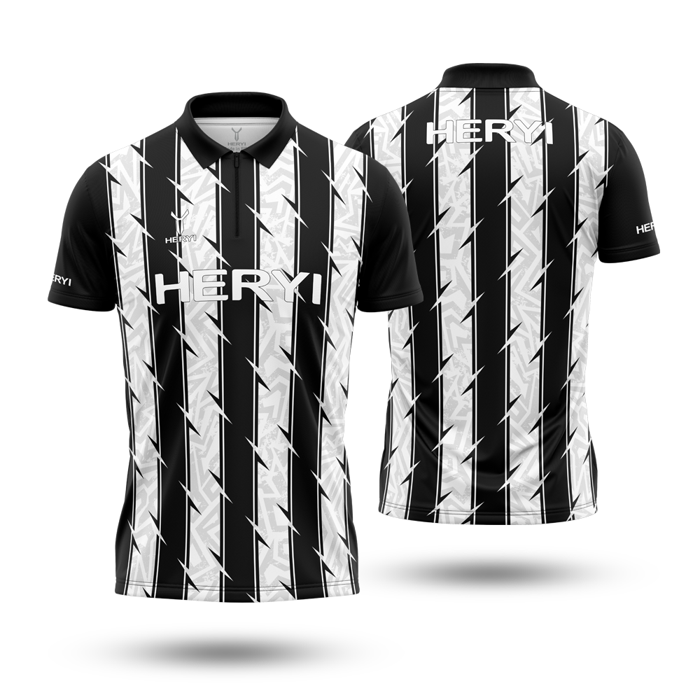 Custom zipper Polo Darts Jersey Darts Shirt
