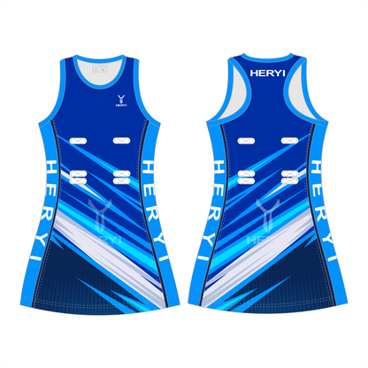 Custom Sublimated Knitted Netball Dress