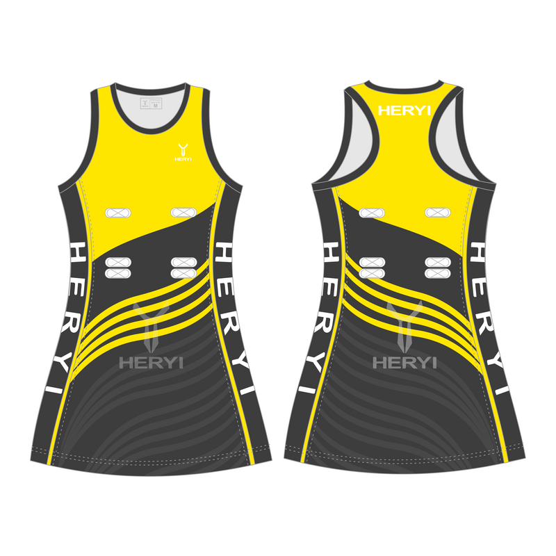 Custom sublimation netball uniforms