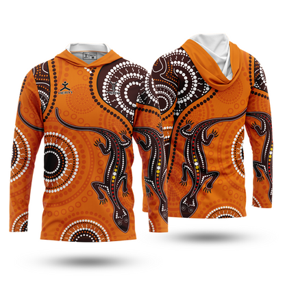 Custom Sublimation Aboriginal Men's Fishing Uniforms