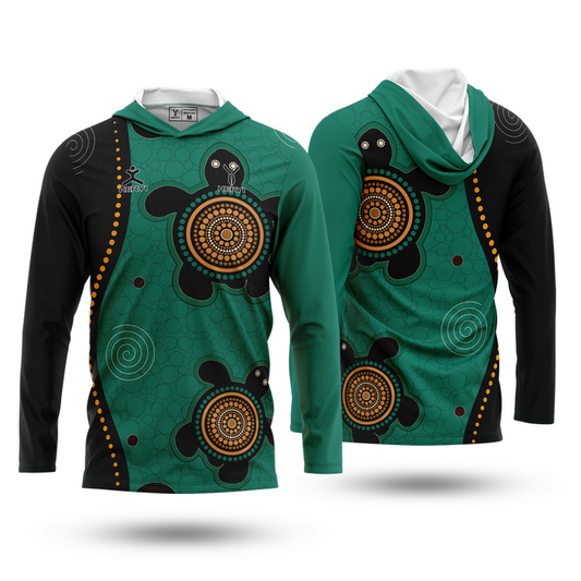 Customized Aboriginal men's fishing jersey