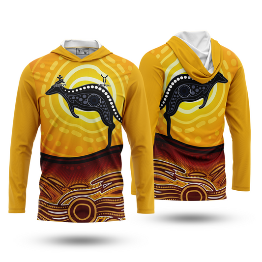 Customized Aboriginal fishing jersey