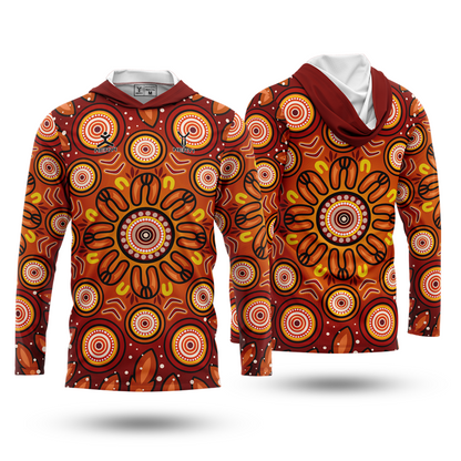 Custom Sublimation Aboriginal Men's Fishing Uniforms