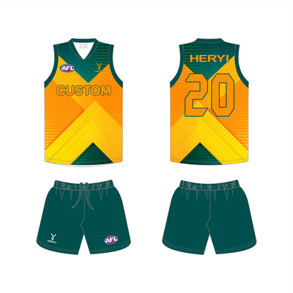 Customized AFL Rugby League Team Sublimation Print Rugby Jerseys
