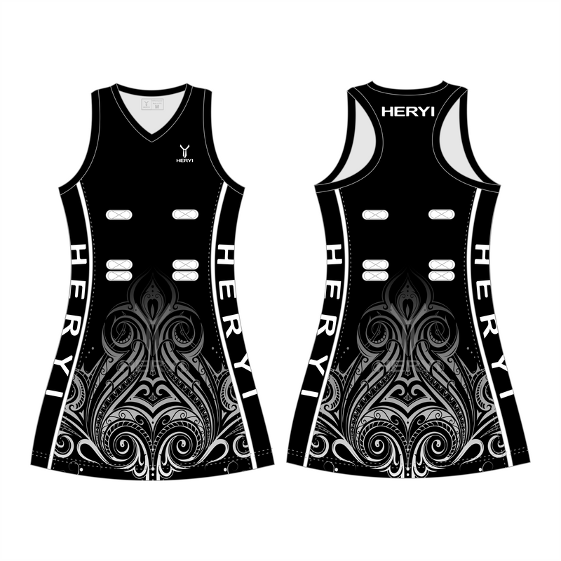 Custom Polnesian Netball Dresses