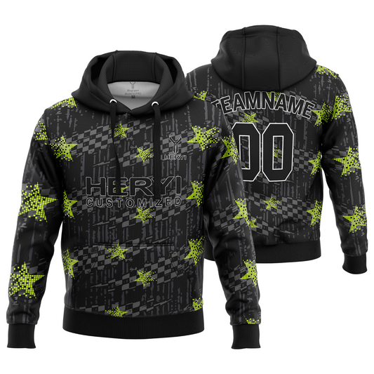 Custom Sublimation Oversized Hooded Sweatshirt H103-13