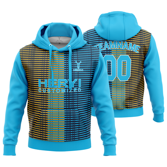 Custom Sublimated Hooded Sweatshirt H103-14