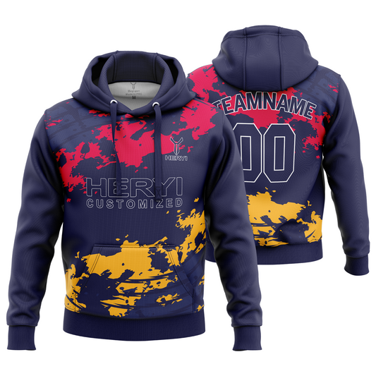Custom Design Sublimation  Hoodies Sweatshirts H103-16