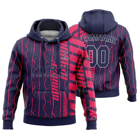 Custom Sublimation Winter Training Hoodies H103-2