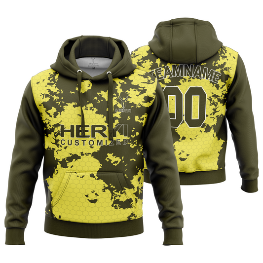 Custom Sports Wear Sublimation Hoodies Sweatshirt H103-24