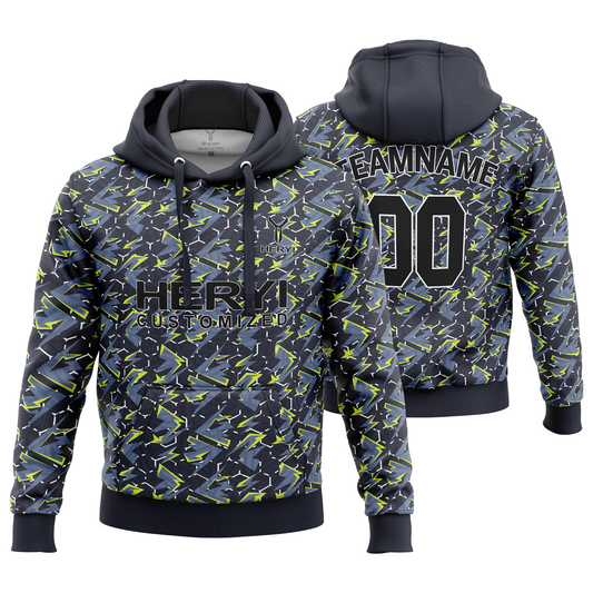 Custom High Quality Polyester Fleece Hoodies H103-29