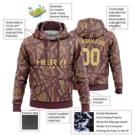 Custom Sublimation Hoodies H103-1