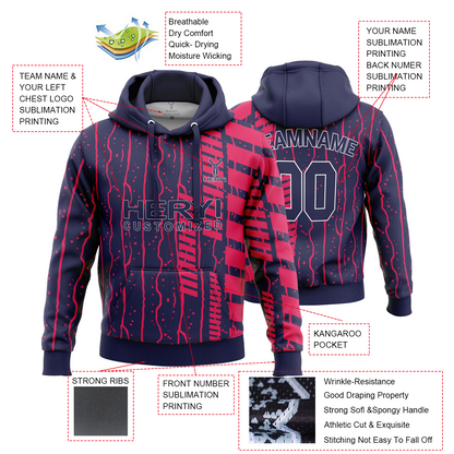Custom Sublimation Winter Training Hoodies H103-2