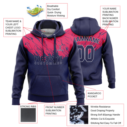 Custom Plain Hoodies Unisex H103-7