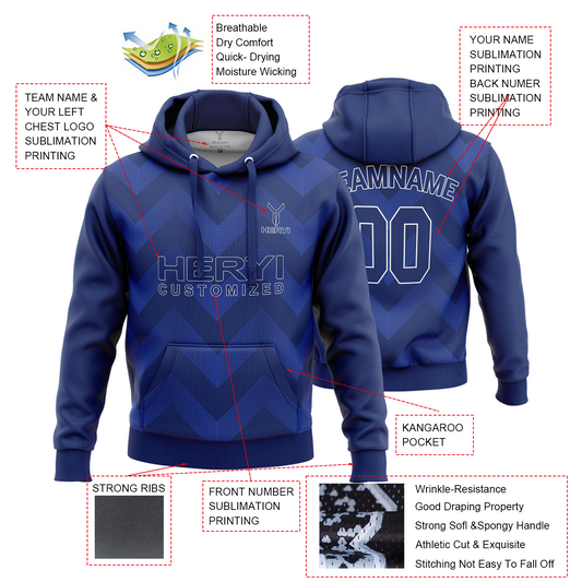Custom Sublimation  Hoodies Sweatshirts H103-17