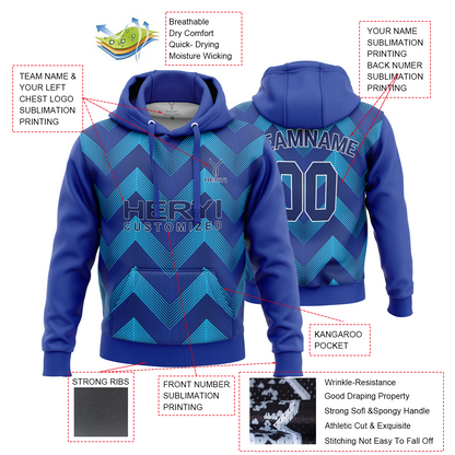 Custom Sublimation  Hoodies Sweatshirts H103-18