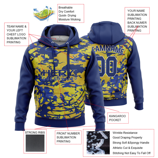 Custom Sublimation  Hoodies Sweatshirts H103-19