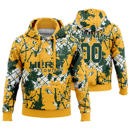 Custom Sublimation  Hoodies Sweatshirts H103-19