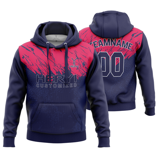 Custom Plain Hoodies Unisex H103-7