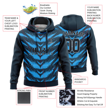 Custom Quick Dry Sublimated Hoodie H103-33