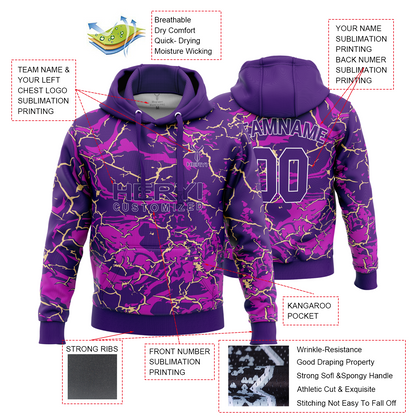 Custom Gym Sublimation Hoodies H103-34