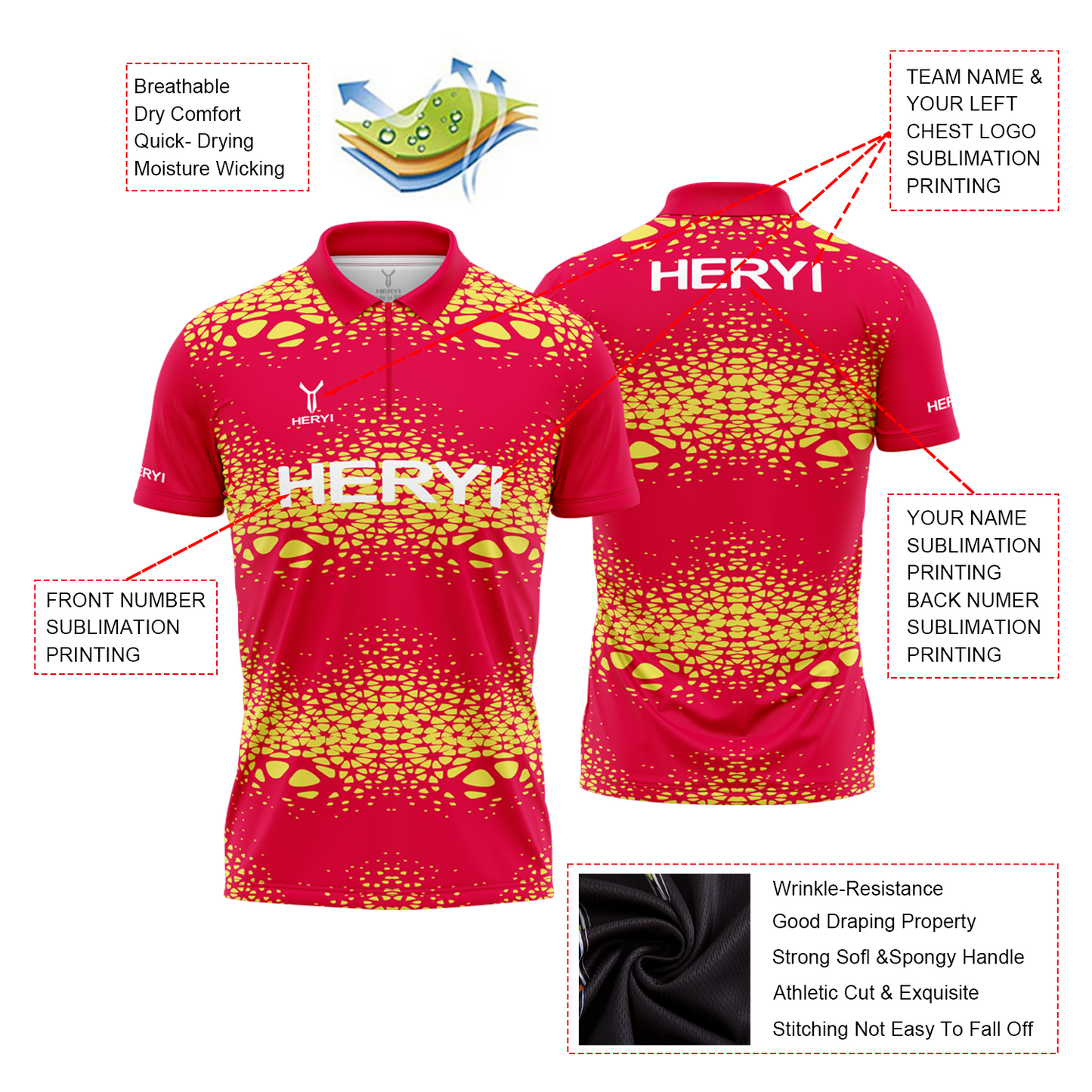 Custom Anti- Wrinkle Dart Shirt