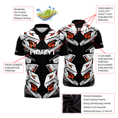 Customized Breathable Absorb Sweat Dart Jersey
