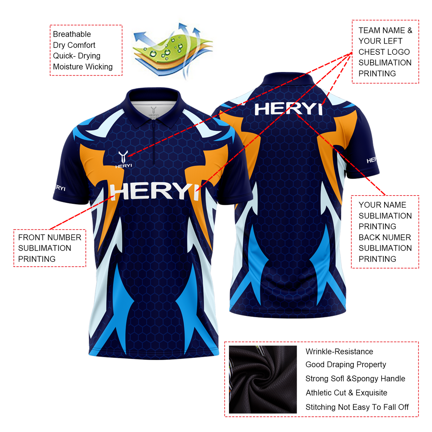 Factory Made Dart Shirts UK Sportswear Sports Clothing Dart Shirt Short Sleeve Polo Shirts