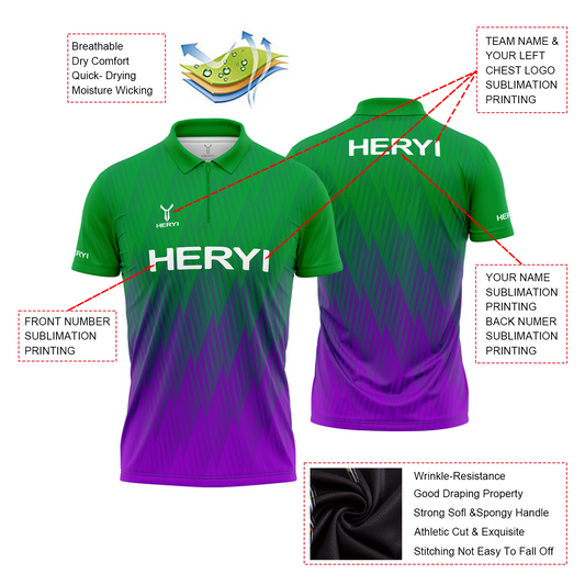Custom Team Tennis Pickleball Wear Uniform Men's Women's Golf Polo Shirt Dry Fit Polyester Polo Shirts