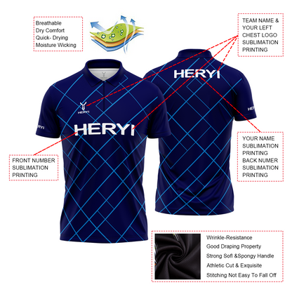 Customized F1 racing car maintenance personnel Polo shirts